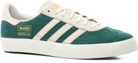 Adidas Gazelle ADV Skate Shoes - (mark suciu) collegiate green/chalk white/chalk white