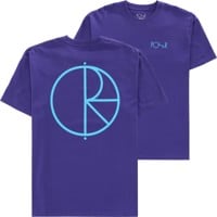 Polar Skate Co. Stroke Logo T-Shirt - purple/blue