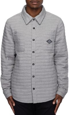 686 Engineered Quilted Shacket Jacket - light grey - view large