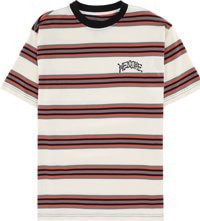 Welcome Thelema Stripe Yarn-Dyed T-Shirt - bone