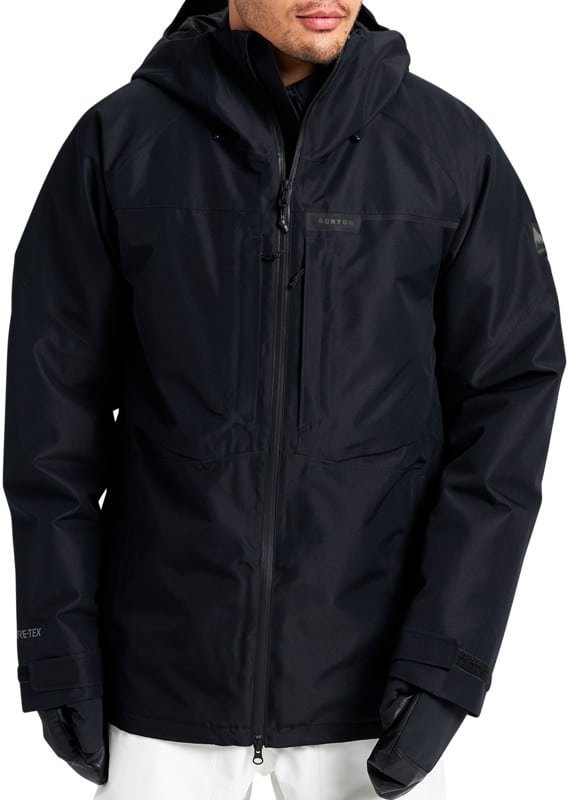 burton pillowline gore-tex 2l insulated jacket - true black s