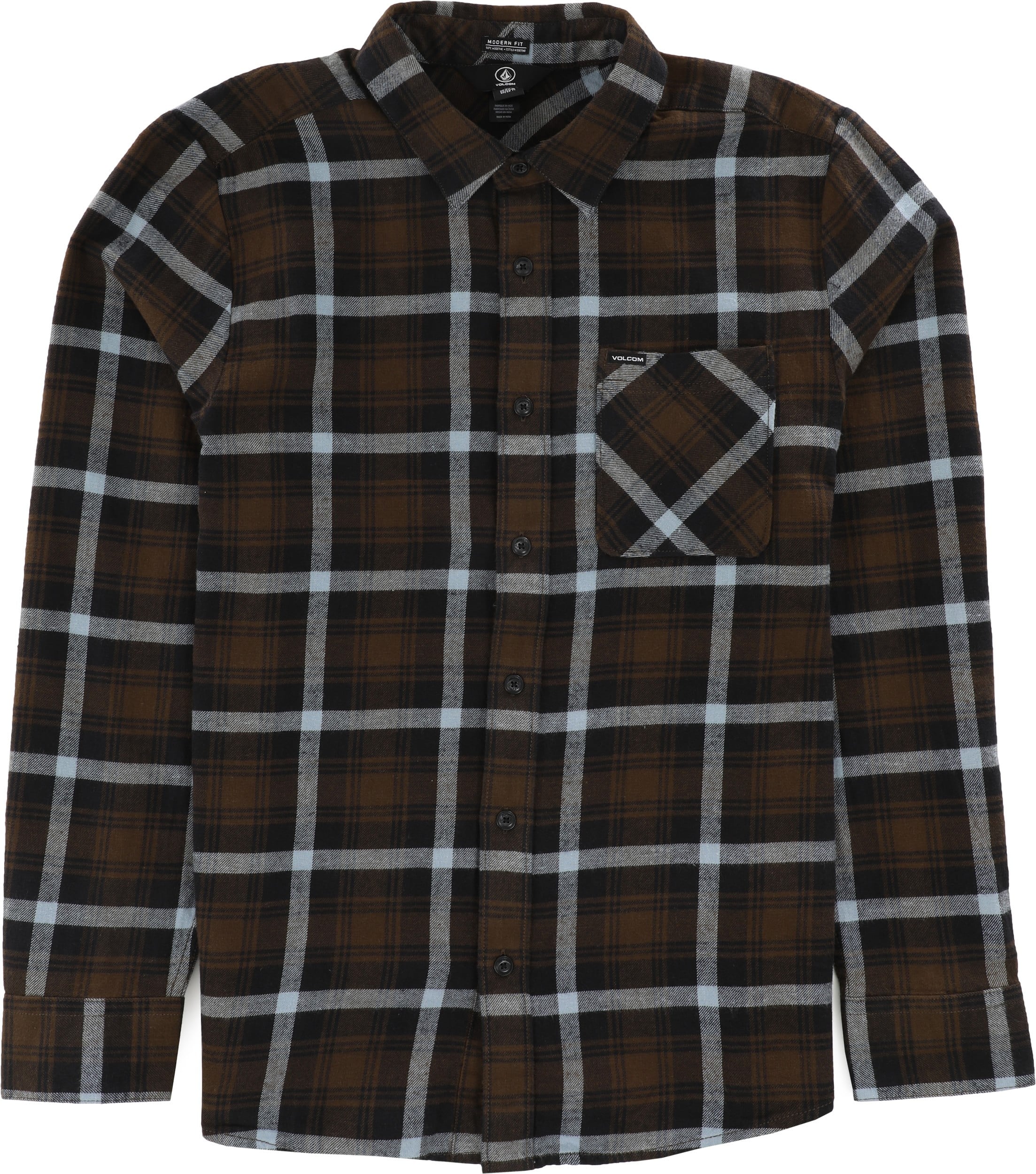 volcom caden plaid shirt