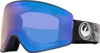 Dragon PXV2 Goggles + Bonus Lens - boulder/lumalens flash blue + lumalens midnight lens