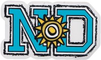 Heritage New Deal Logo Sticker - blue