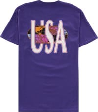 HUF Quake USA T-Shirt - grape