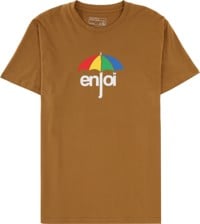 Enjoi Umbrella 2.0 T-Shirt - mocha joe