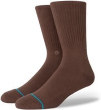 Stance Icon Sock - brown