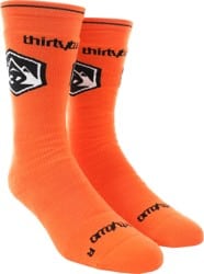 Thirtytwo TM Coolmax Snowboard Socks - orange
