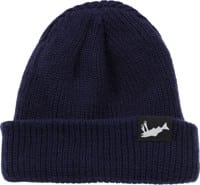Salmon Arms Watchman Toque Beanie - navy blue