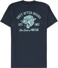 Obey OBEY After Hours T-Shirt - navy