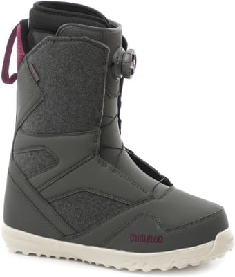 Thirtytwo Women's STW Boa Snowboard Boots (Closeout) 2022 - grey/purple - view large