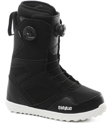 Thirtytwo STW Double Boa Snowboard Boots (Closeout) 2022 - black/white - view large