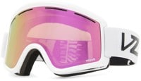 Von Zipper Cleaver Goggles + Bonus Lens - white gloss/wildlife pink chrome + yellow lens