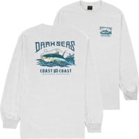 Dark Seas Never Sleeping L/S T-Shirt - ash grey