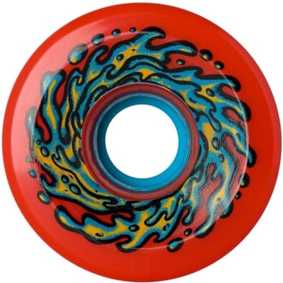 Santa Cruz Slime Balls Cruiser Skateboard Wheels - red (78a) - view large