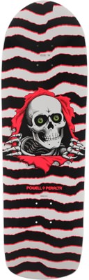 Powell Peralta Old School Ripper 10.0 Skateboard Deck - white/pink - view large