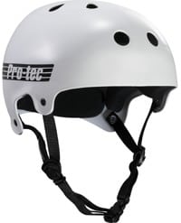 ProTec Old School Skate Helmet - gloss white