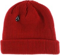 Volcom Full Stone Beanie - ribbon red