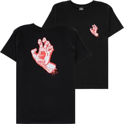 Santa Cruz Kids Decoder Hand T-Shirt - black - view large