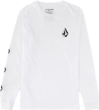 Volcom Iconic Stone L/S T-Shirt - white