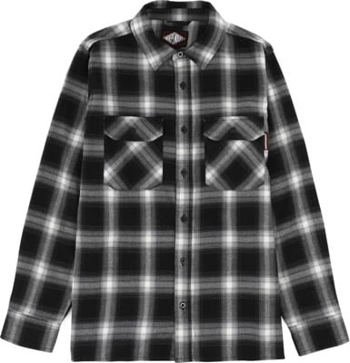 Independent Mission Flannel Shirt - grey plaid - view large