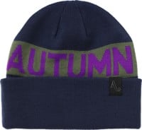 Autumn Halftime Beanie - navy