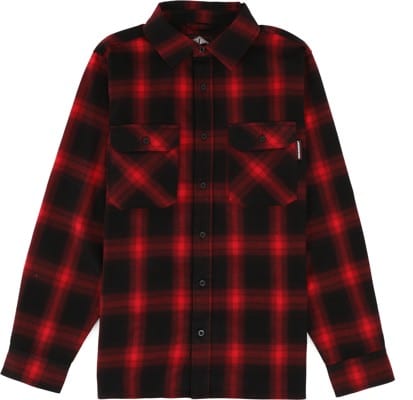 Independent Mission Flannel Shirt - red plaid - view large