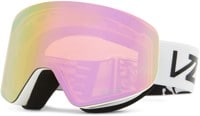Von Zipper Encore Goggles - white gloss/wildlife pink chrome lens