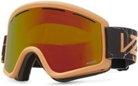 Von Zipper Cleaver Goggles + Bonus Lens - mossy oak satin tan/black fire chrome + yellow lens