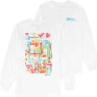 Real Acrylic L/S T-Shirt - white