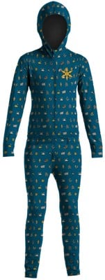 Airblaster Youth Ninja Suit - teal camp print - view large