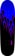 Powell Peralta Nitro Hot Rod Flames 9.375 Skateboard Deck - blue/black