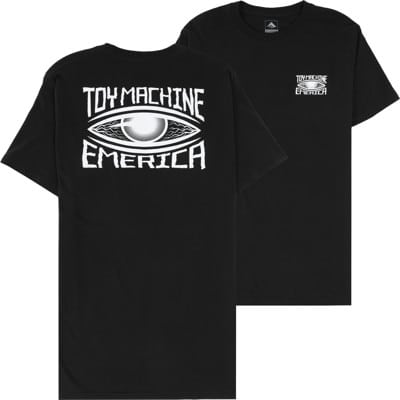 Emerica Toy Machine Eye Pocket T-Shirt - black - view large