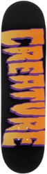 Logo Outline Stumps 8.51 Skateboard Deck