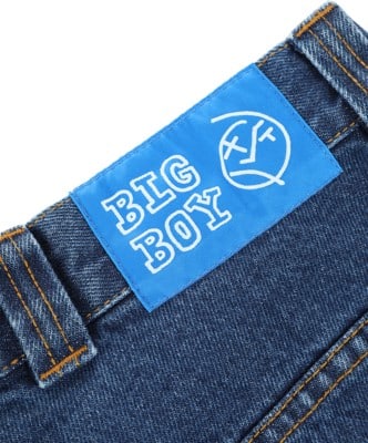Polar Skate Co. Big Boy Jeans - dark blue - Free Shipping | Tactics 品切れ Polar Skate M Blue Dark Jeans Boy Big Co デニム/ジーンズ
