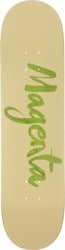 Magenta Team Big Brush 8.4 Skateboard Deck - green