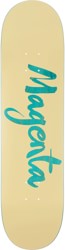 Magenta Team Big Brush 8.4 Skateboard Deck - teal