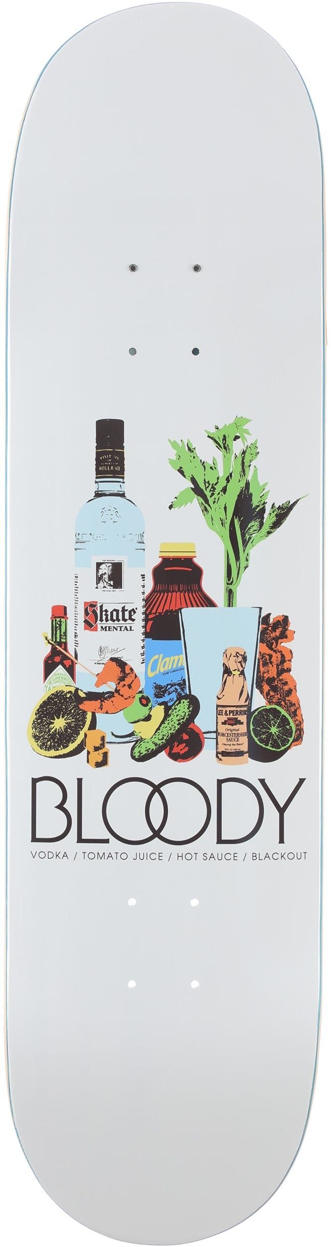 Skate Mental Bloody 8.25 Skateboard Deck multi Tactics