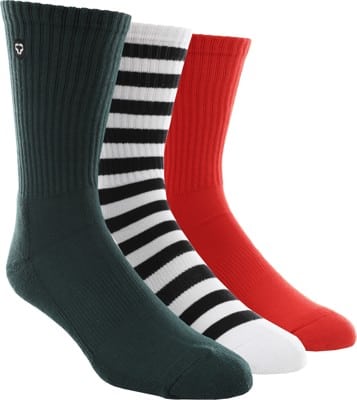 Tactics Icon Sock 3 Pack - pondy/fire/prison - view large