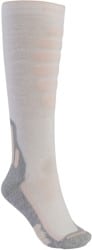 Burton Women's Performance Plus Midweight Snowboard Socks - stout white