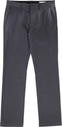 Volcom Frickin Modern Stretch Chino Pants - charcoal