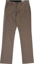 Volcom Frickin Modern Stretch Chino Pants - mushroom