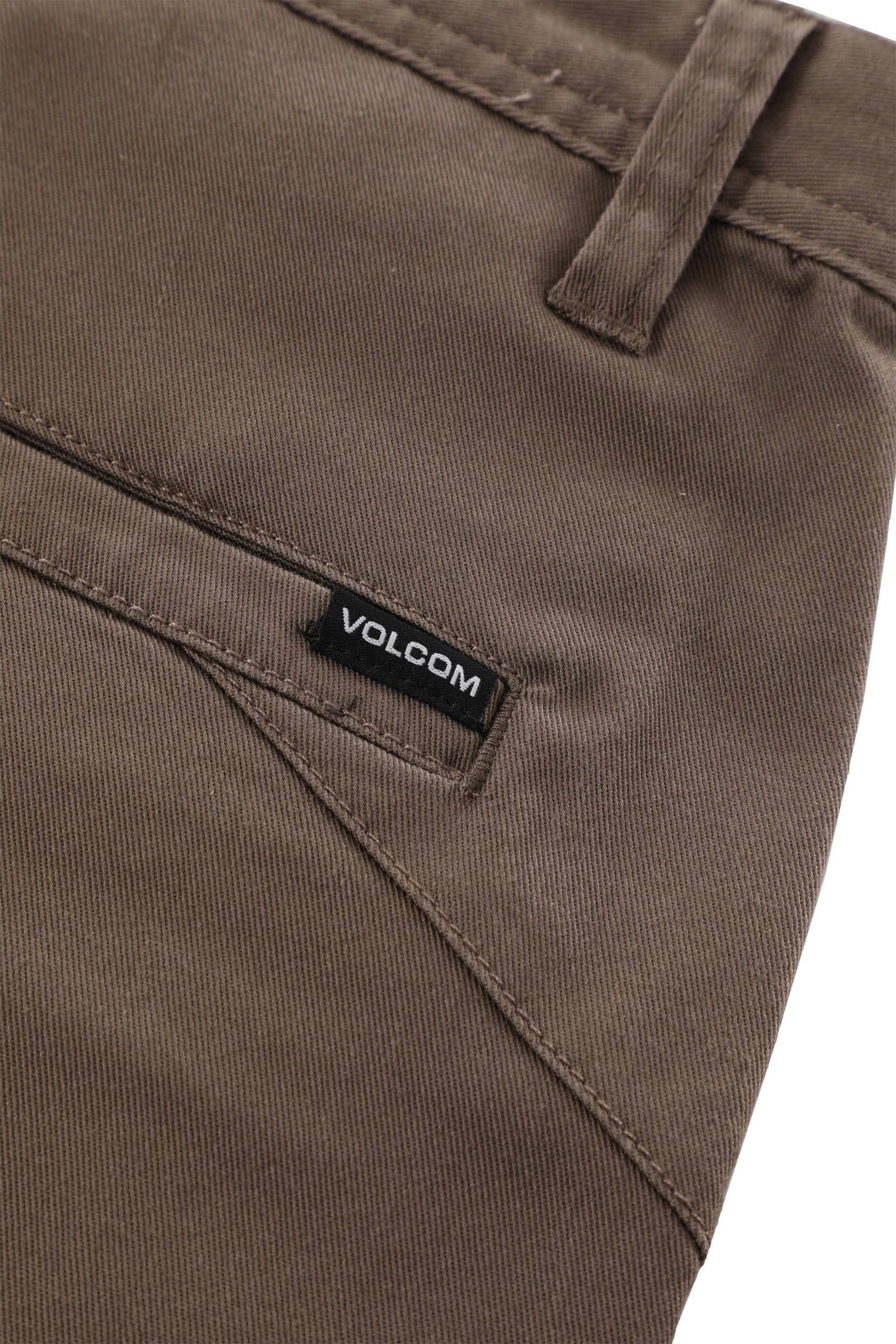 Volcom Frickin Modern Stretch Chino Pants - mushroom | Tactics