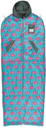 Poler The Reversible Napsack - (airblaster) black/teal/pink