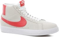 Nike SB Zoom Blazer Mid Skate Shoes - white/lobster-summit white-white