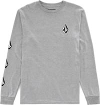 Volcom Iconic Stone L/S T-Shirt - heather grey