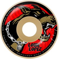 Spitfire Louie Lopez Pro Formula Four Classic Skateboard Wheels - unchained natural/red (99d)