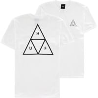 HUF Essentials Triple Triangle T-Shirt - white