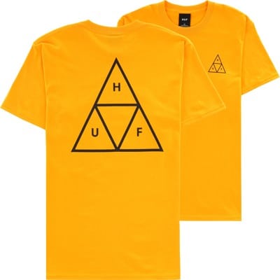 HUF Essentials Triple Triangle T-Shirt - gold - view large