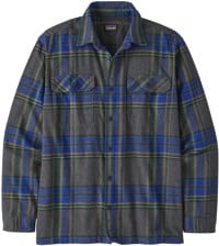 Patagonia Organic Cotton Fjord Flannel Shirt - edge: black